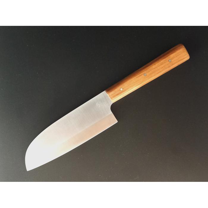 Monty Knives kuchyňský nůž Santoku - Ořech