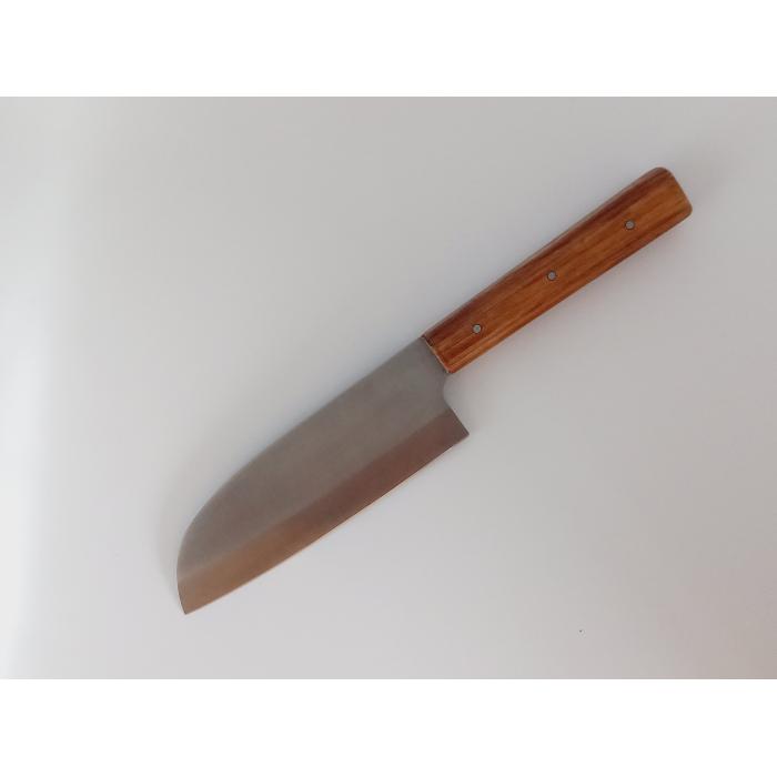 Monty Knives kuchyňský nůž Santoku - Ořech