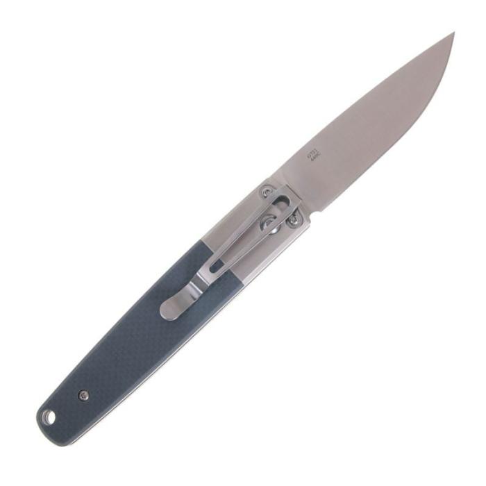 vystřelovací  nůž Ganzo G 7211 šedo modrá